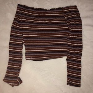 stripe off the shoulder